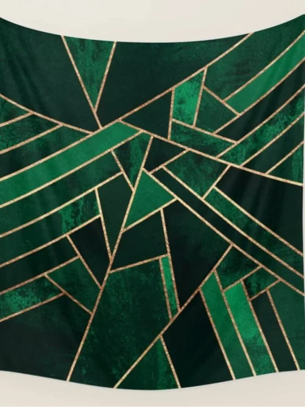 Emerald Night Wall Tapestry